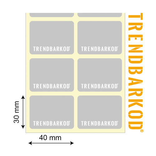 30 * 40 MM 2'Lİ AYRIK SİLVER MAT YAPIŞKANLI ETİKET (4000) 30 * 40 MM 2'Lİ AYRIK SİLVER MAT YAPIŞKANLI ETİKET (4000)