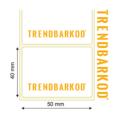 40 * 50 mm Lamine Termal Yapışkanlı Etiket (1000) 40 * 50 mm Lamine Termal Yapışkanlı Etiket (1000)