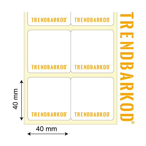 40 * 40 MM 2'Lİ BİTİŞİK TERMAL STICKER (2000)