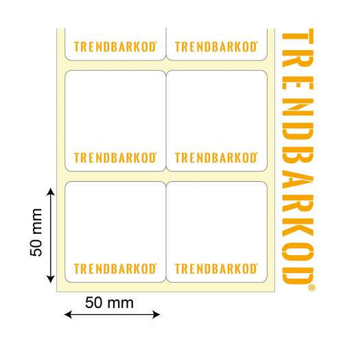 50 * 50 MM 2'Lİ BİTİŞİK TERMAL STICKER (2000)