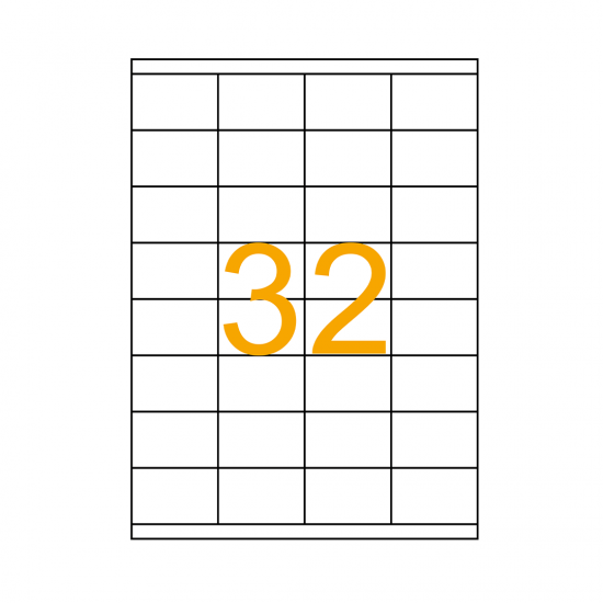 52.5 * 35 MM / REF NO. 1032 - trendbarkod