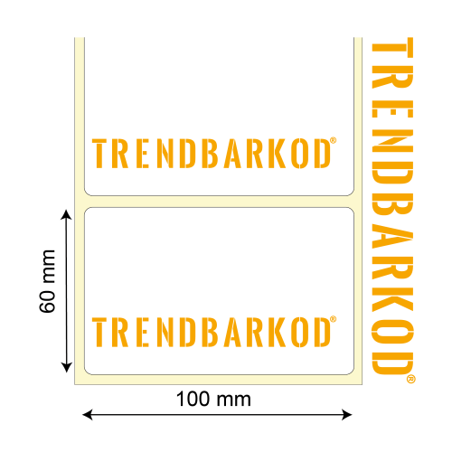 60 * 100 mm Kuşe Sürsajlı Yapışkanlı Etiket (1000) 60 * 100 mm Kuşe Sürsajlı Yapışkanlı Etiket (1000)
